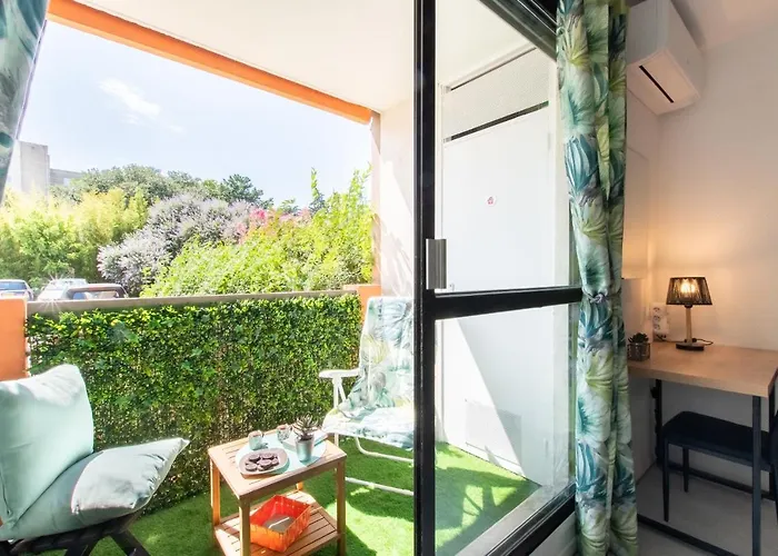 Apartment Les Flamants Roses - Studio Avec Balcon